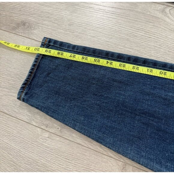 Ischiko by Oska Classic Blue Women's Tapered Leg Jeans - Picture 11 of 12